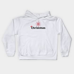 Christmas snowflakes Kids Hoodie